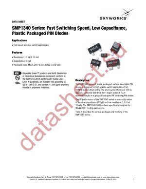 SMP1340-074LF datasheet  